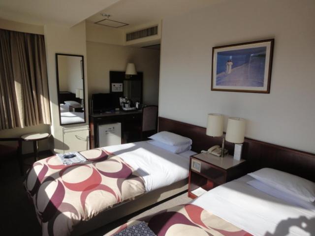 Hiroshima Ekimae Green Hotel Стая снимка
